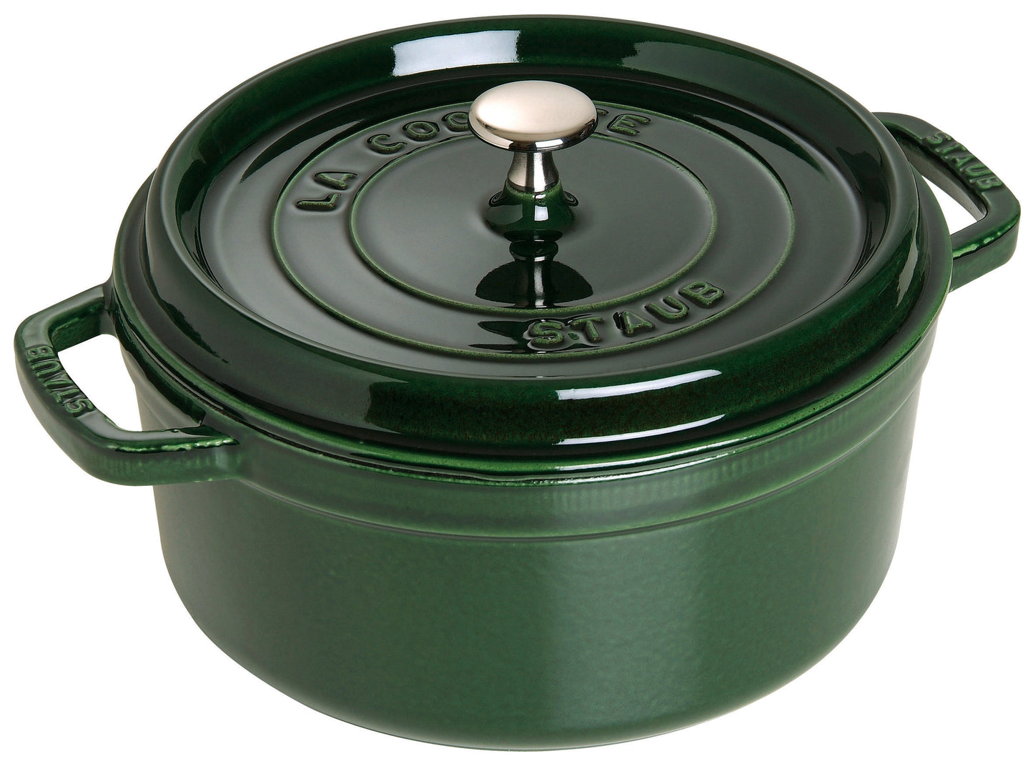 Staub Cocotte, 26 cm, Gusseisen, für das Kochen und Schmoren von Speisen