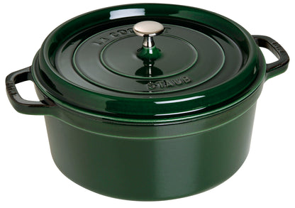 Staub Cocotte, 28 cm, Gusseisen, für schonendes Kochen