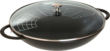 Staub Wok mit Glasdeckel, 37 cm für asiatische Küche