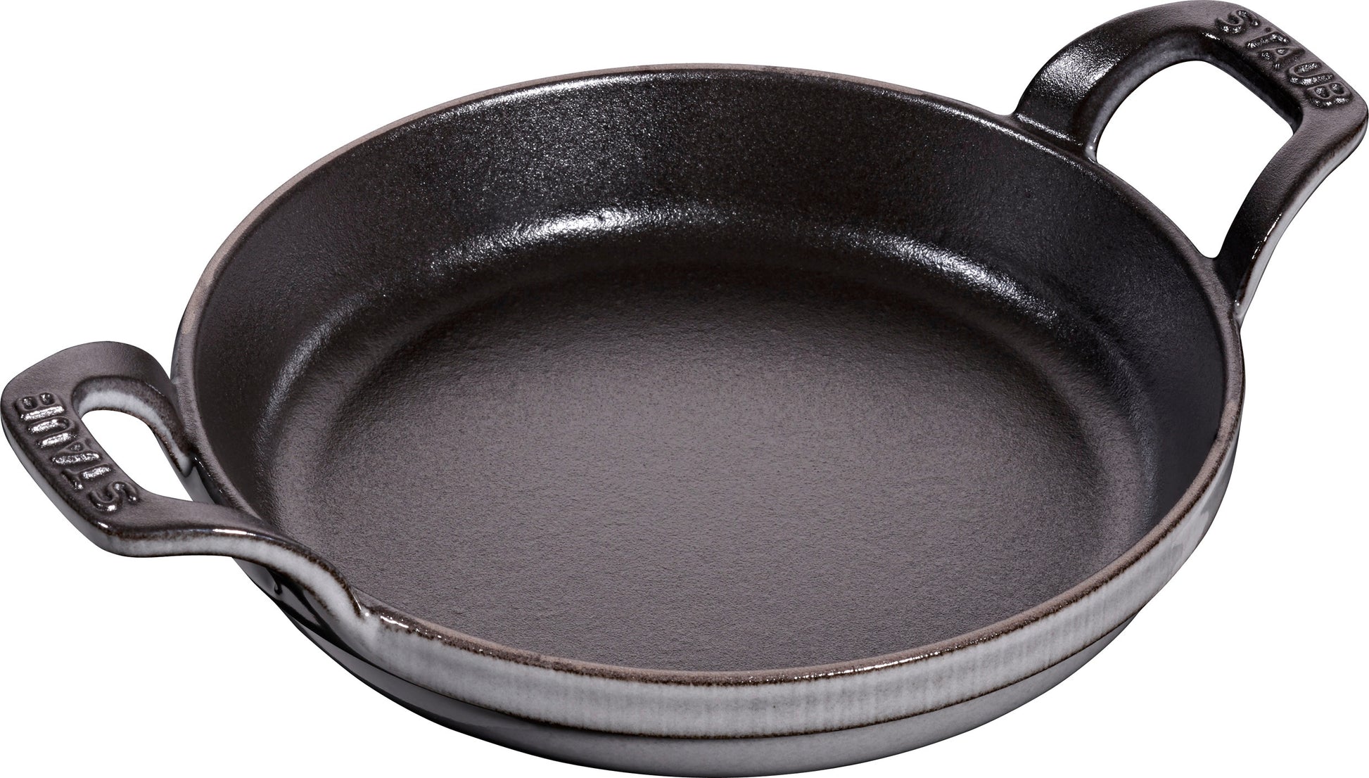 Staub Auflaufform aus Gusseisen für die Zubereitung von Aufläufen.