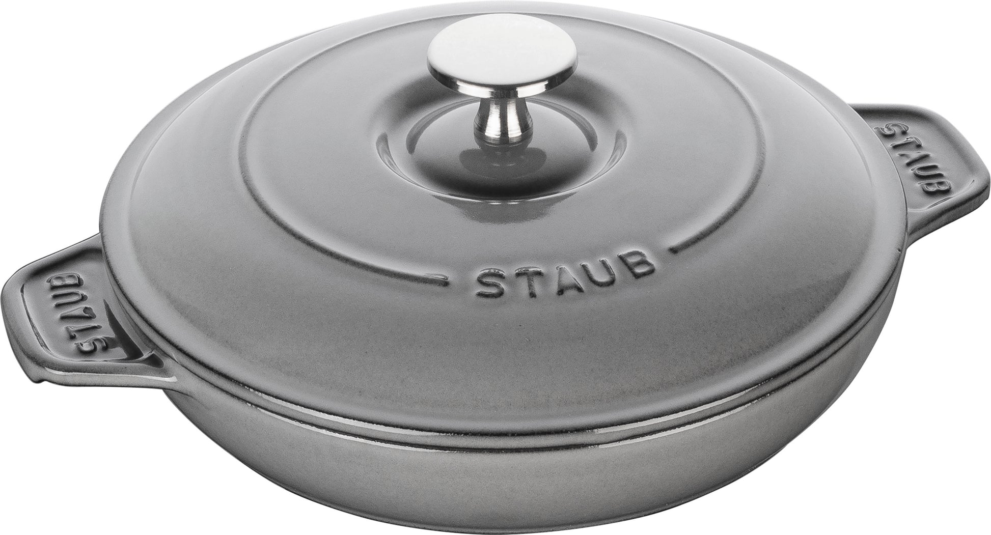 Staub Auflaufform aus Gusseisen, geeignet für gesunde Aufläufe und direktes Servieren
