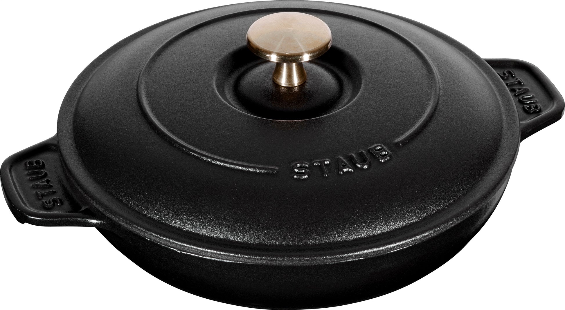 Staub Ofenform mit Deckel, Gusseisen, 20 cm für Aufläufe und Backgerichte