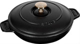 Staub Ofenform mit Deckel, 20 cm | Gusseisen | Schwarz
