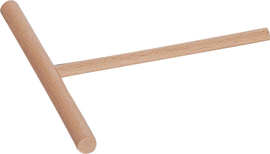 Staub Verteiler aus Holz für die gleichmäßige Verteilung von Crêpesteig