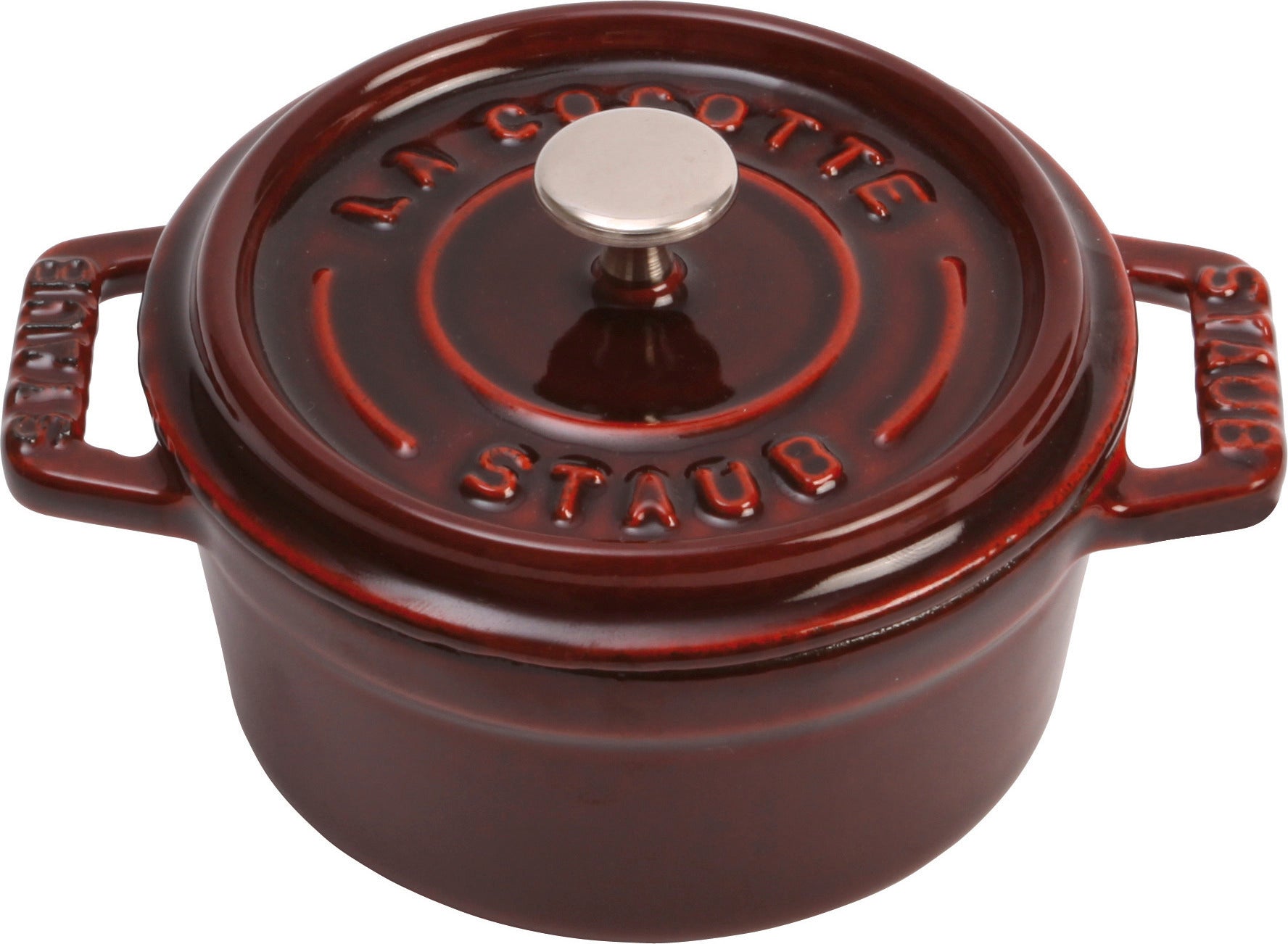 Staub Mini Cocotte, 10 cm, Gusseisen, ideal für individuelle Portionen