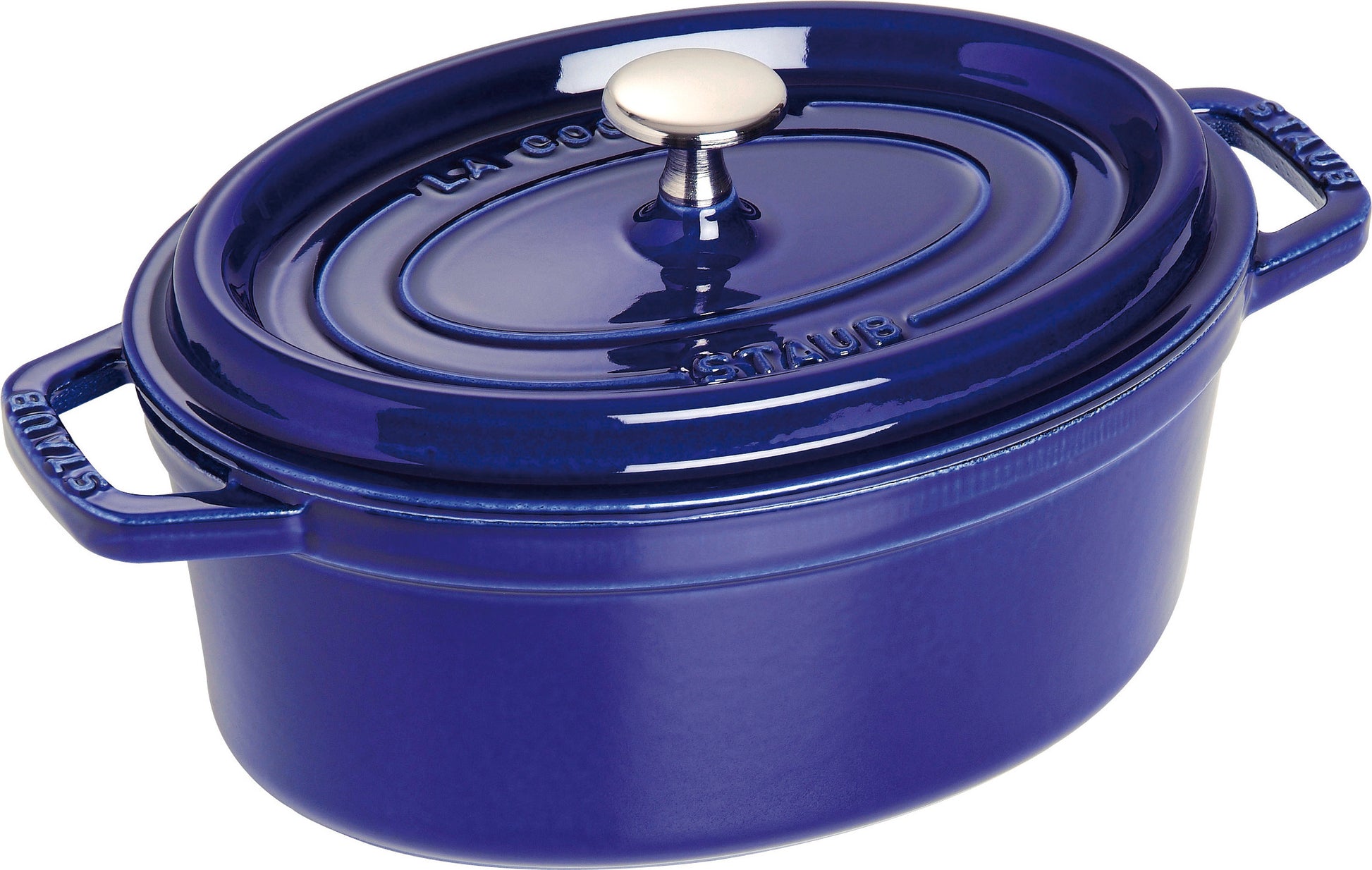 Staub Cocotte 23 cm aus Gusseisen für Eintöpfe und Aufläufe