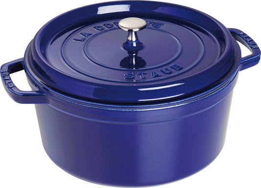 Staub Cocotte 28 cm Gusseisen für Eintöpfe und Aufläufe
