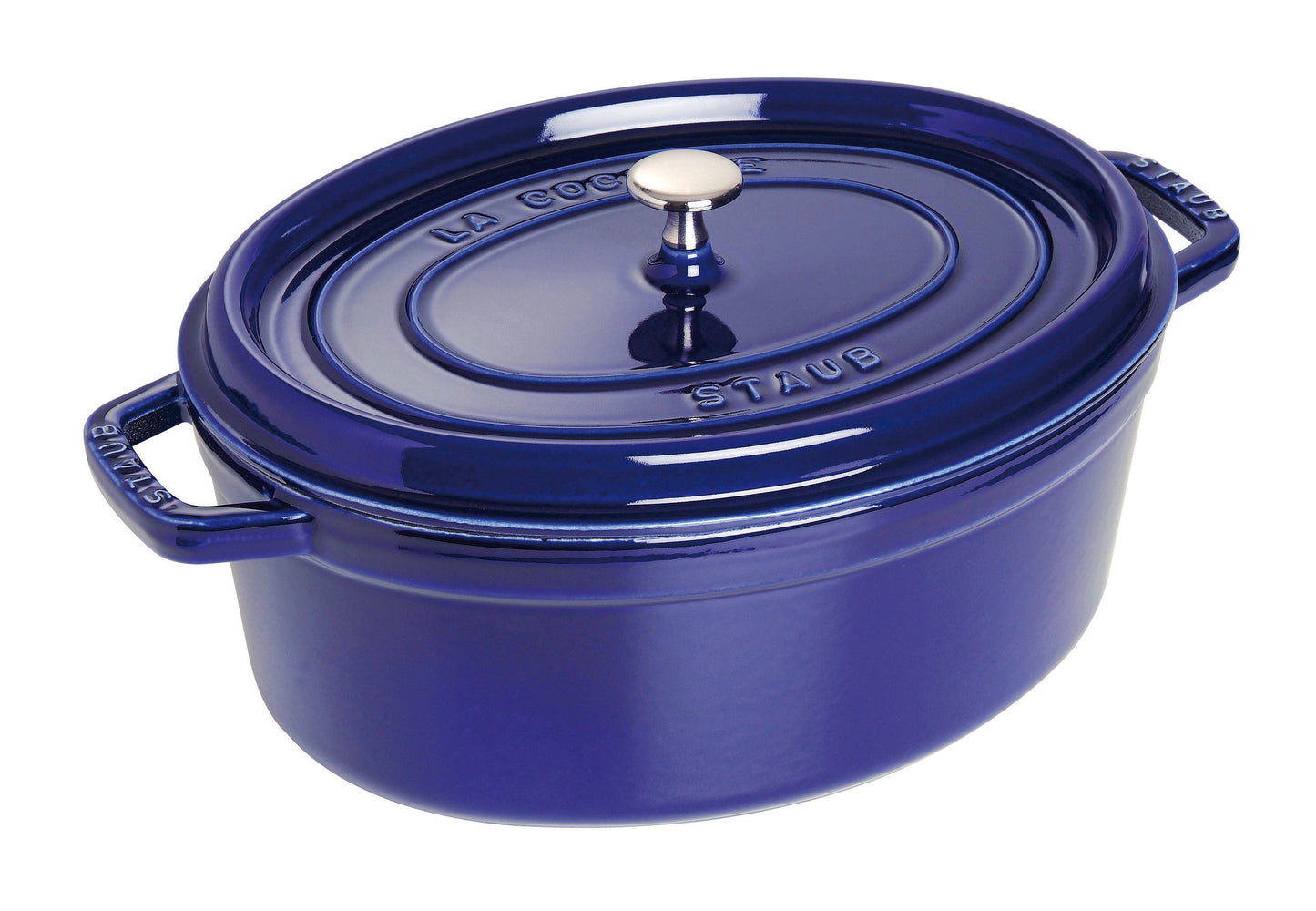 Staub Cocotte 31 cm aus Gusseisen, ideal für die professionelle Küche