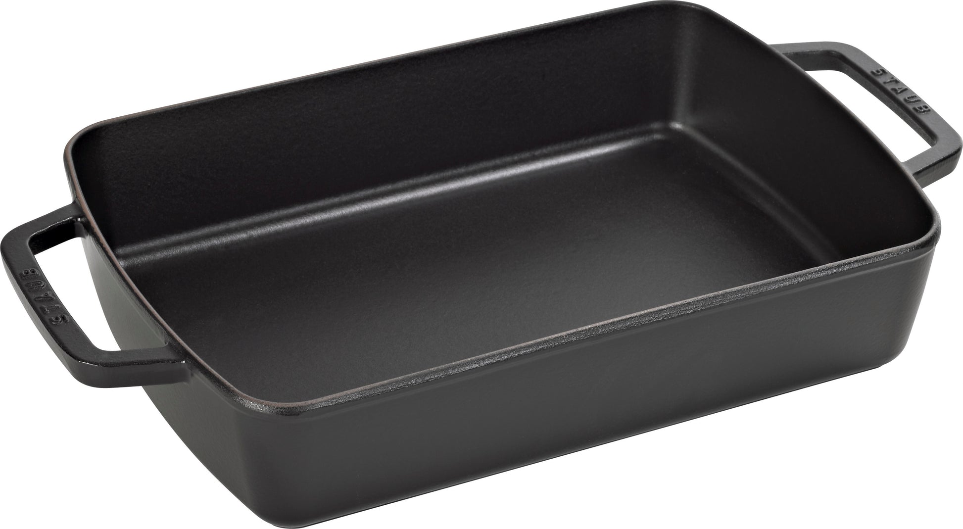 Staub Auflaufform aus Gusseisen, 30 x 20 cm, ideal für Aufläufe und Braten
