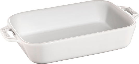 Staub Auflaufform aus Keramik, 20 x 16 cm, ideal für Aufläufe und Beilagen