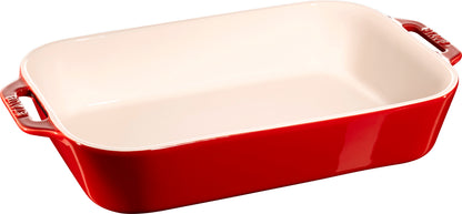 STAUB Ceramique Auflaufform 34 x 24 cm für kreative Auflaufgerichte