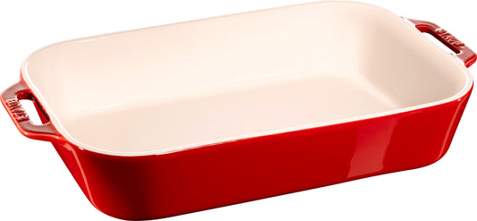 STAUB Ceramique Auflaufform 34 x 24 cm für kreative Auflaufgerichte