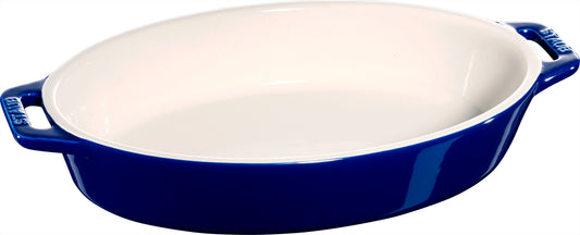 Staub Auflaufform aus Keramik, 23 cm, ideal für Gratins und Gemüseaufläufe.