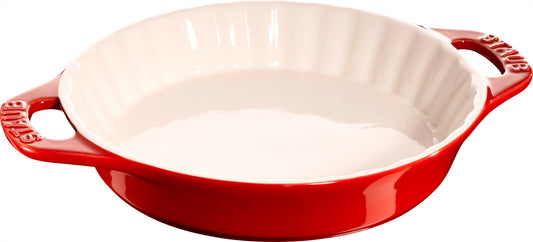 Staub Kuchenform aus Keramik, 24 cm, ideal für Backen und Servieren