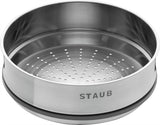 Staub Dämpfeinsatz, rund | 26 cm | Edelstahl | Silber