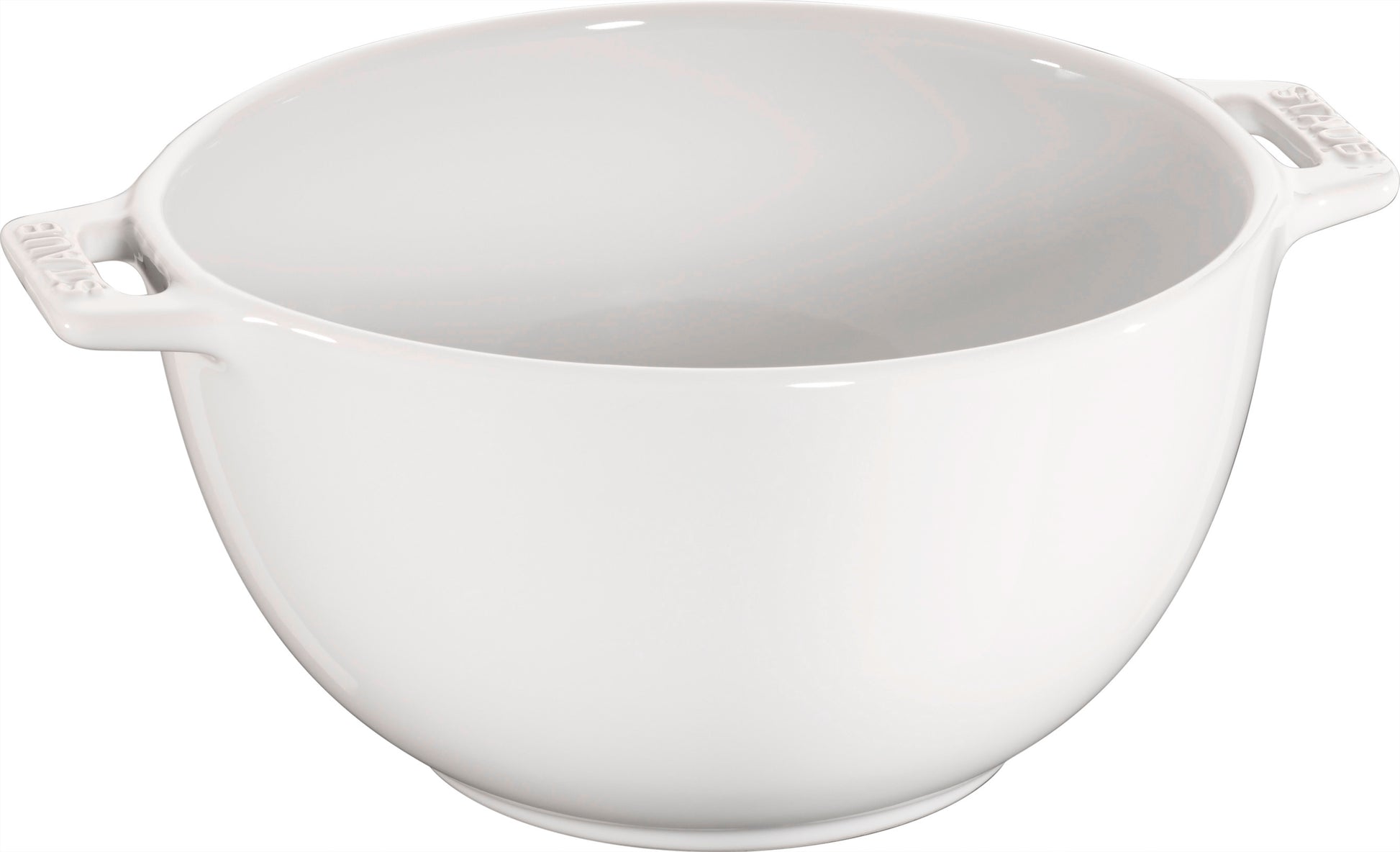 Staub Salatschüssel, 18 cm aus Keramik für elegante Salatpräsentationen.