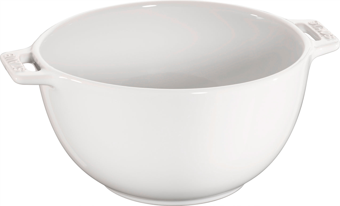 Staub Salatschüssel, 18 cm aus Keramik für elegante Salatpräsentationen.