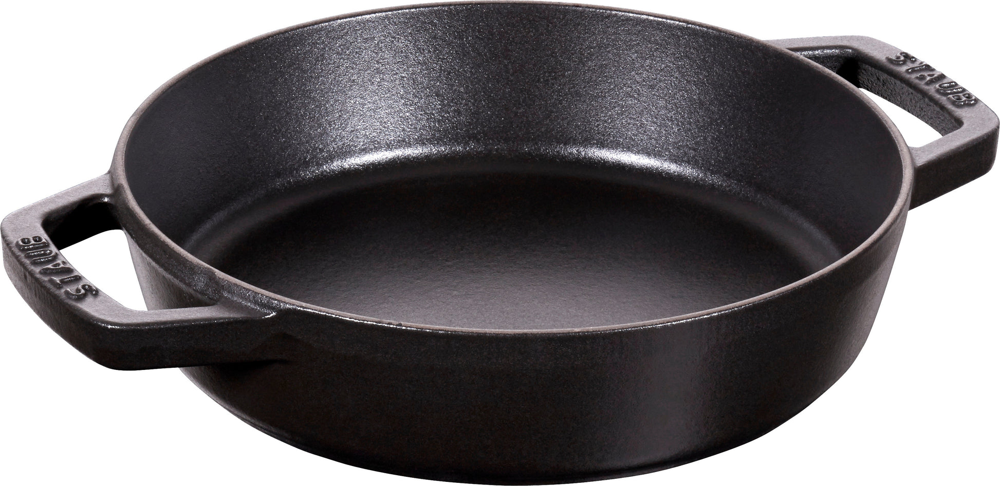 Staub Bratpfanne mit 2 Griffen, 20 cm aus Gusseisen für professionelle Küchen