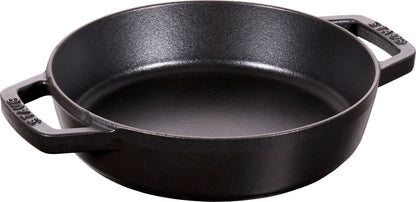 Staub Bratpfanne mit 2 Griffen, 20 cm aus Gusseisen für professionelle Küchen