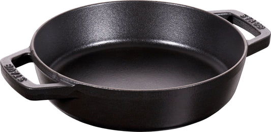 Staub Bratpfanne mit 2 Griffen, 20 cm aus Gusseisen für professionelle Küchen