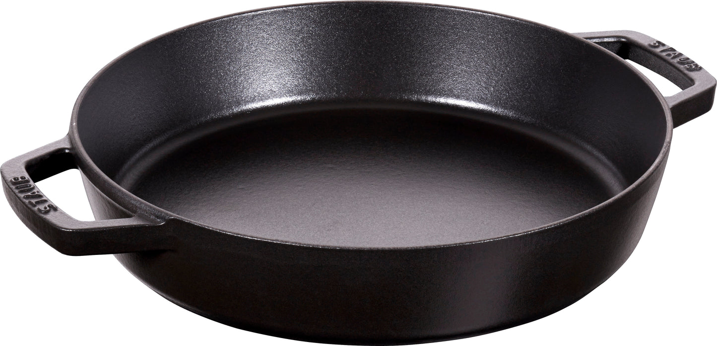 Staub Bratpfanne 26 cm aus Gusseisen für professionelles Kochen