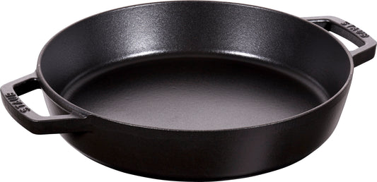 Staub Bratpfanne 26 cm aus Gusseisen für professionelles Kochen