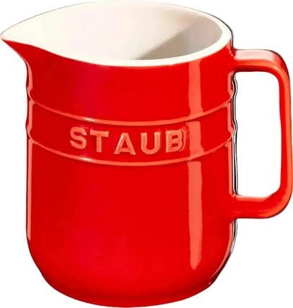 Staub Krug, 250 ml | Kirsch-Rot | Keramik