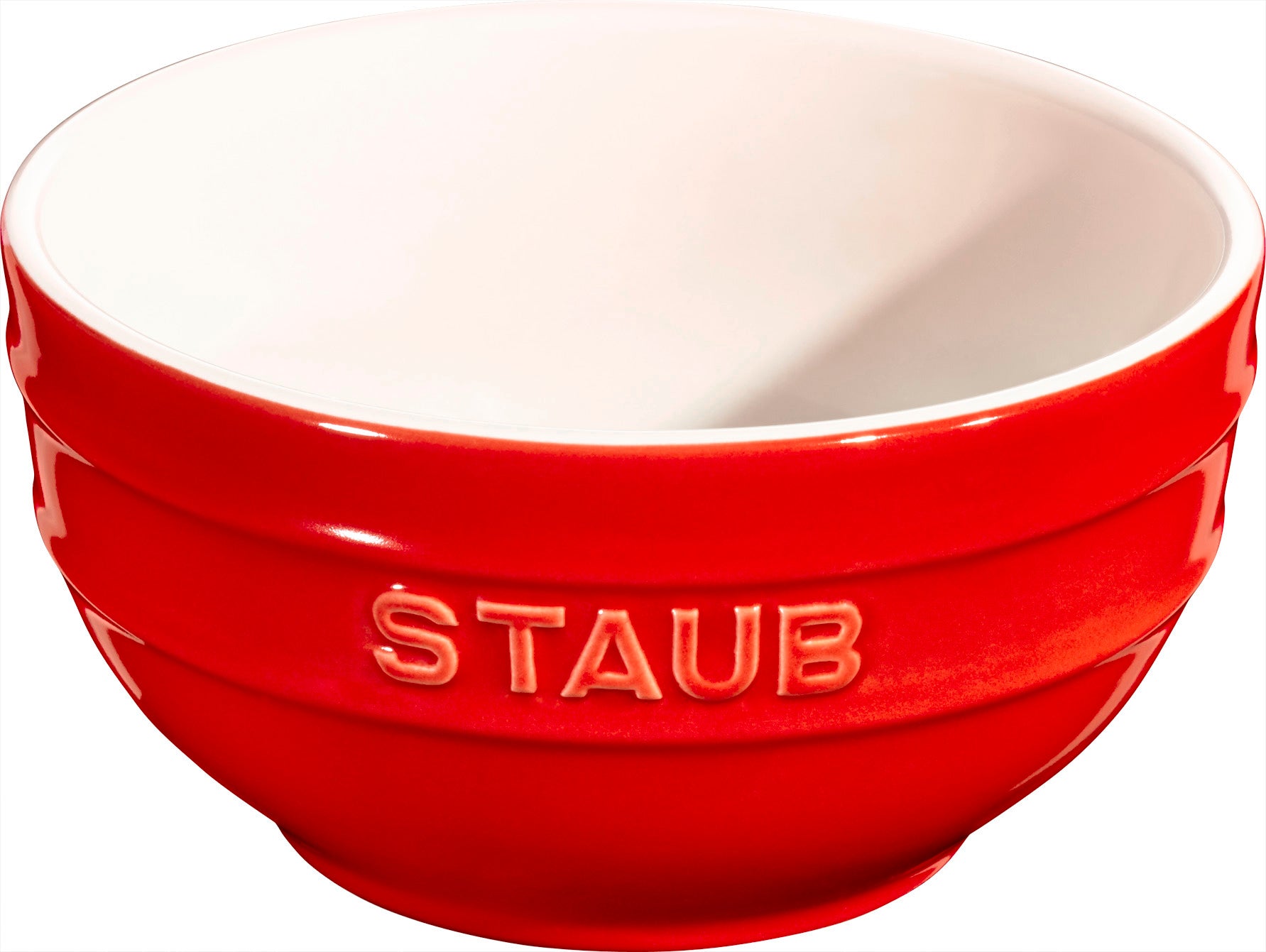 Staub Schüssel, 14 cm aus Keramik, ideal für die Präsentation von Speisen.