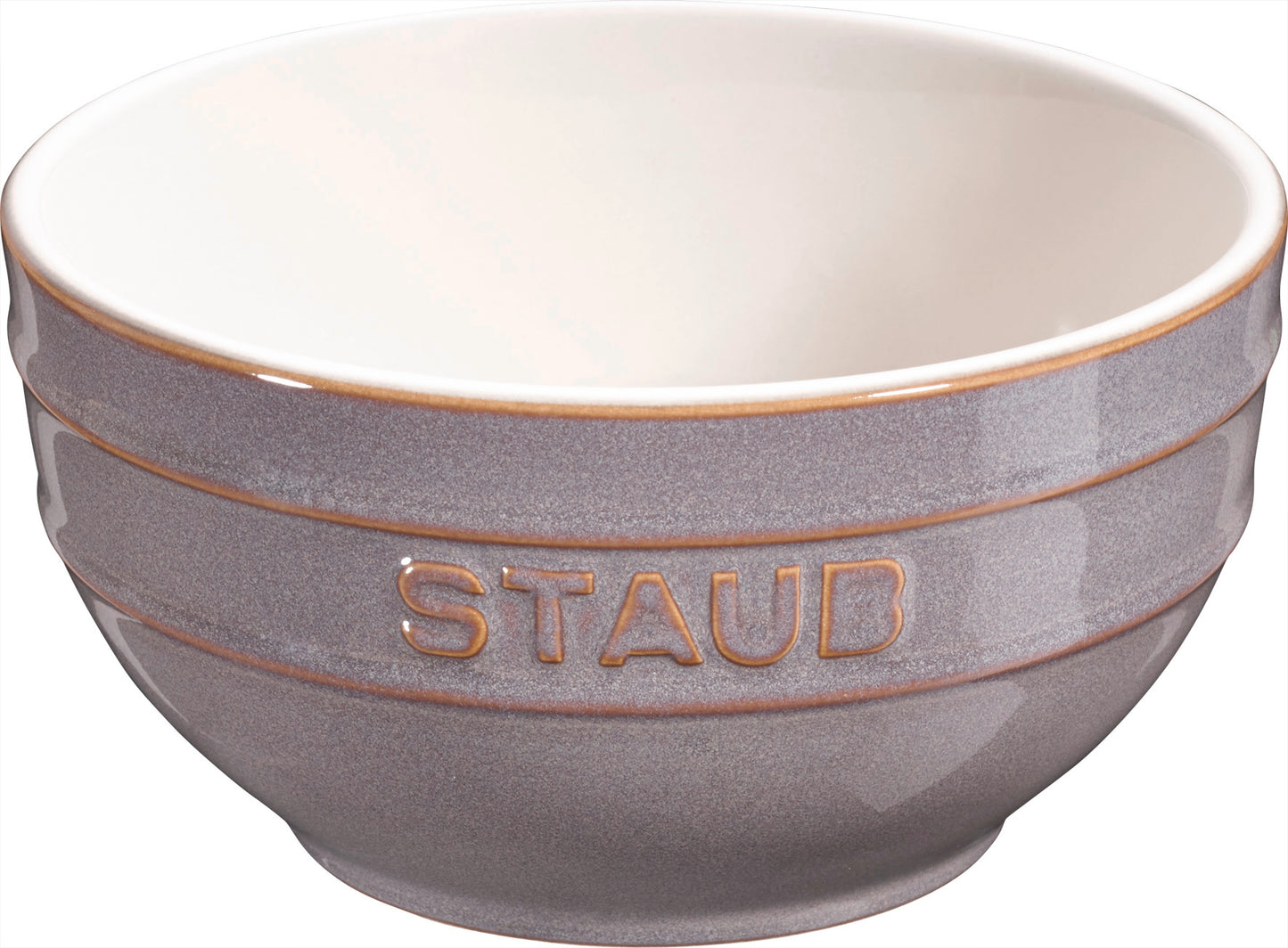 Staub Rührschüssel 14 cm in Antik-Grau, ideal zum Anrühren und Servieren.