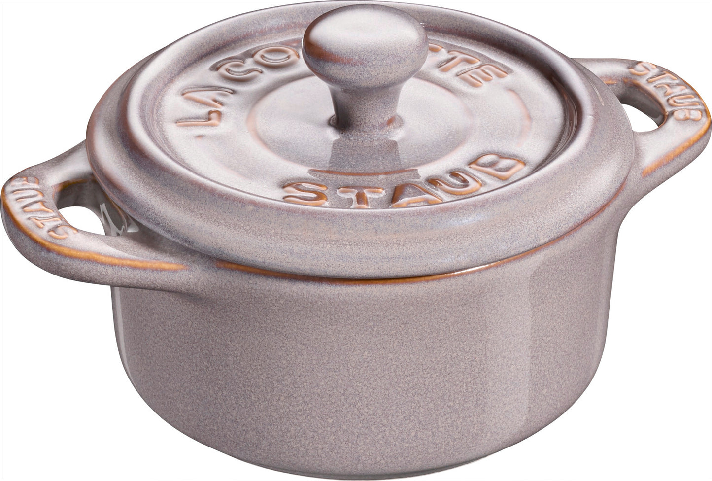 STAUB Mini Cocotte, 10 cm aus Keramik für die Zubereitung kleiner Portionen.