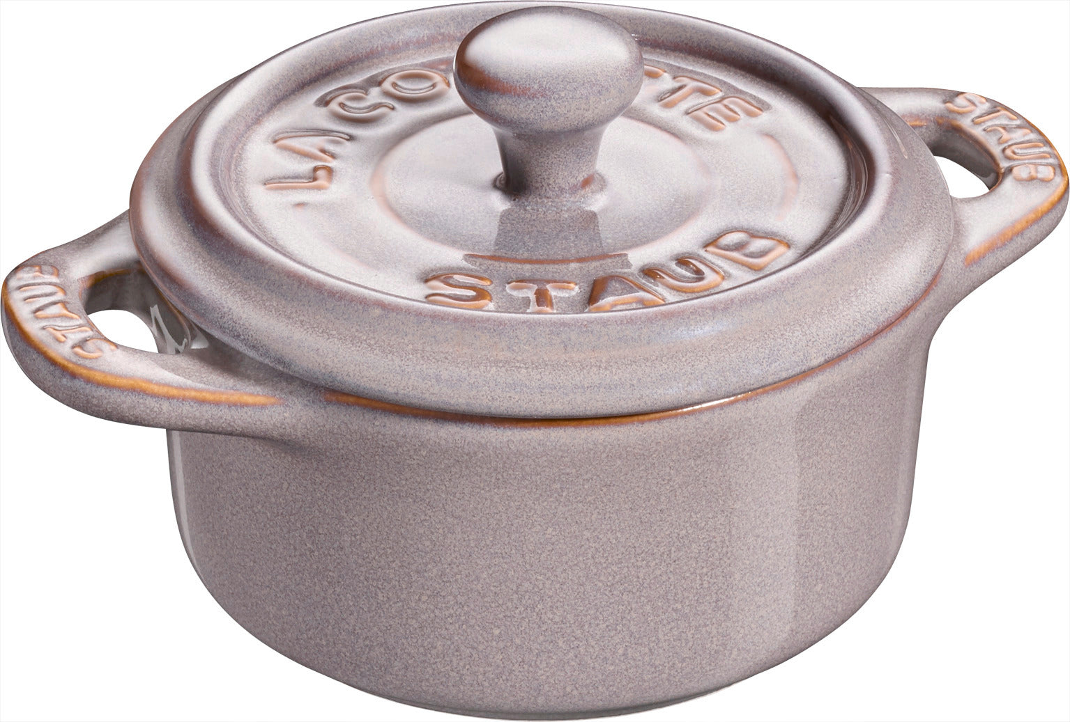 STAUB Mini Cocotte, 10 cm aus Keramik für die Zubereitung kleiner Portionen.