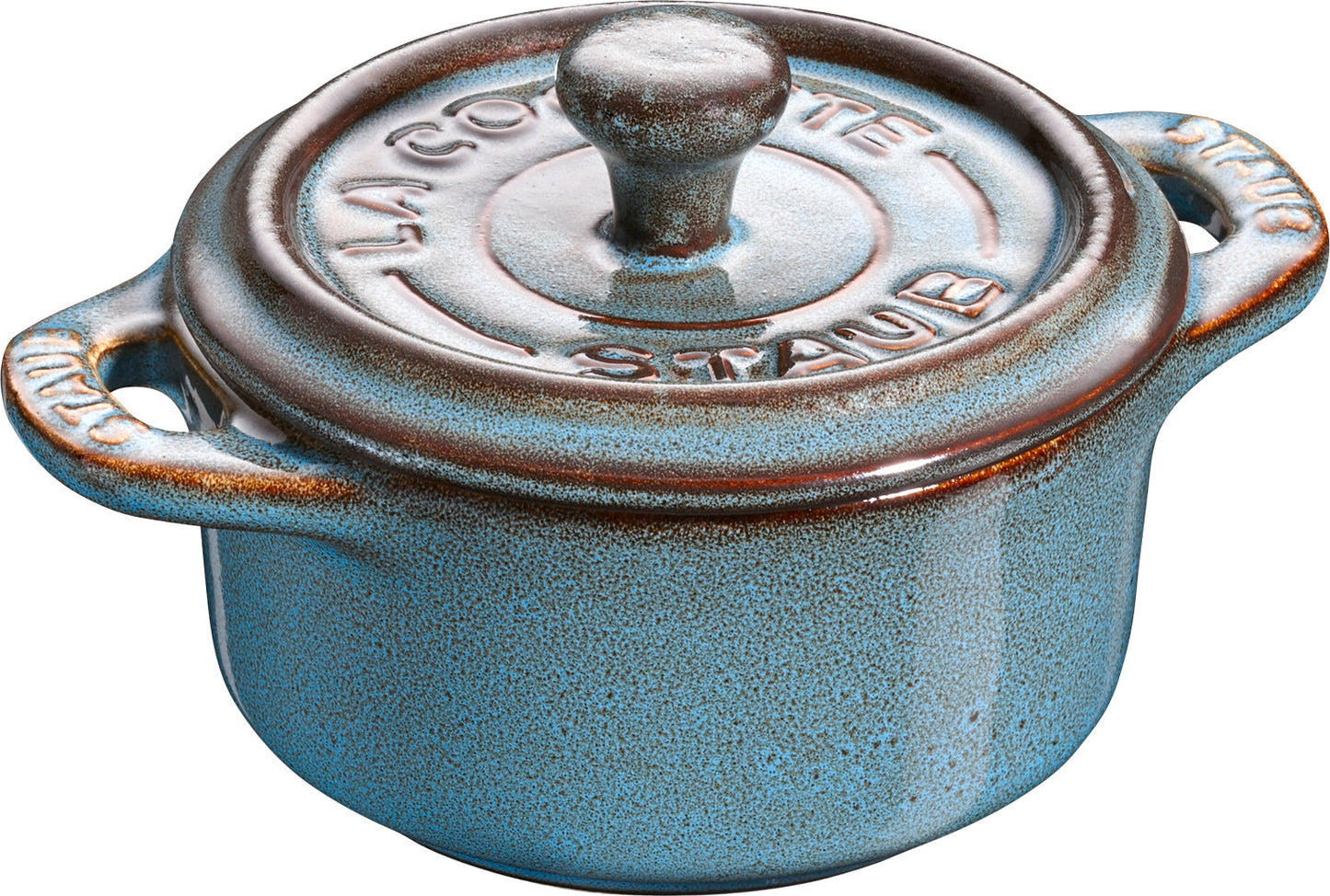 Staub Mini Cocotte, 10 cm aus Keramik für die Zubereitung und Präsentation von Speisen