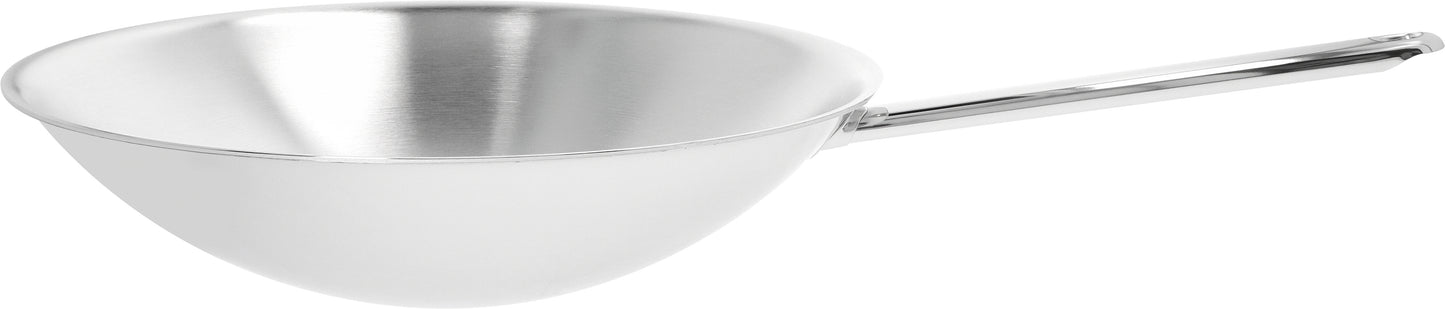 Demeyere Wok 36 cm für gleichmäßiges Garen in der professionellen Küche