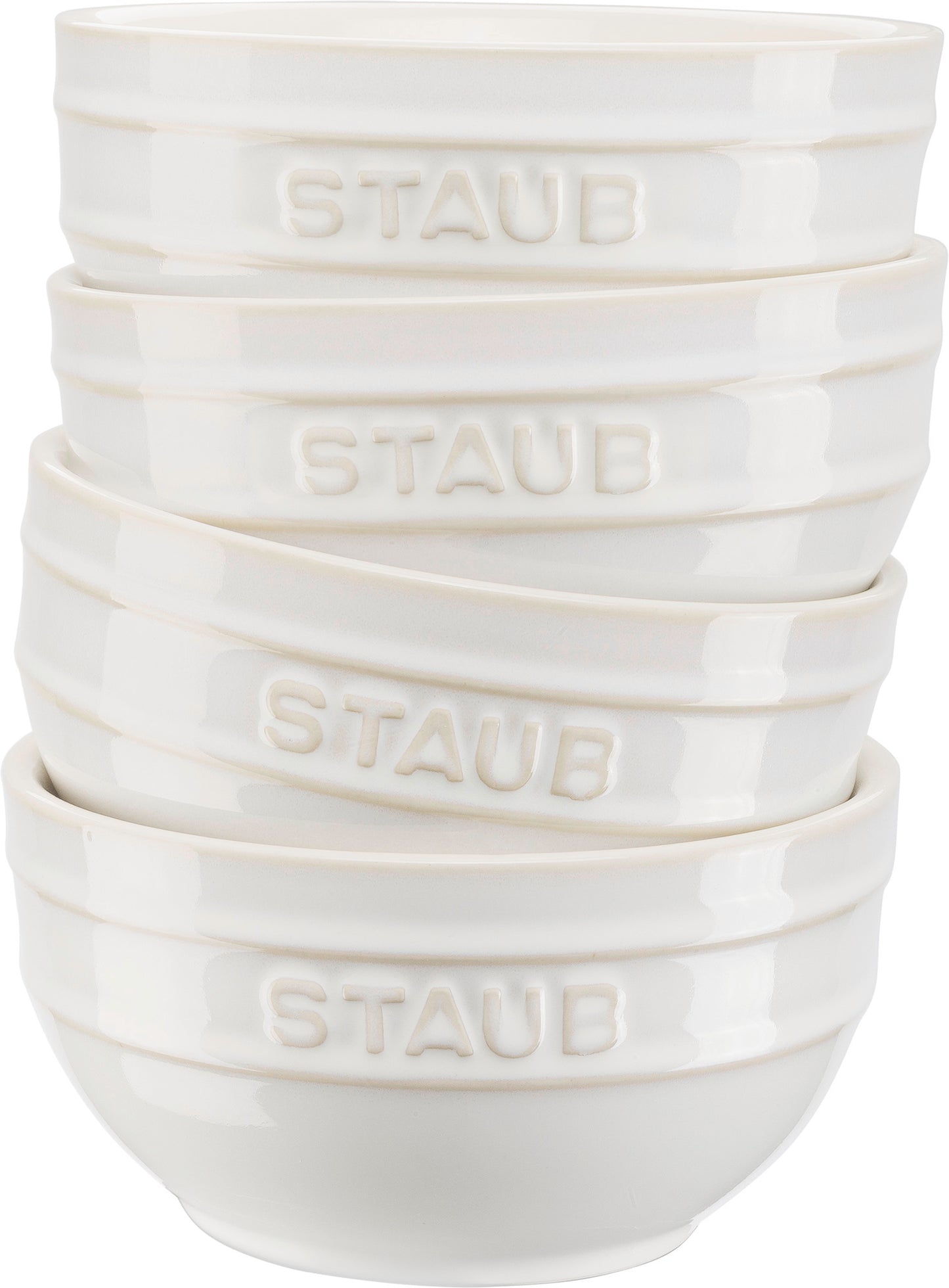 Staub Keramikschüssel Set, 12 cm, vielseitig einsetzbar in der Gastronomie.