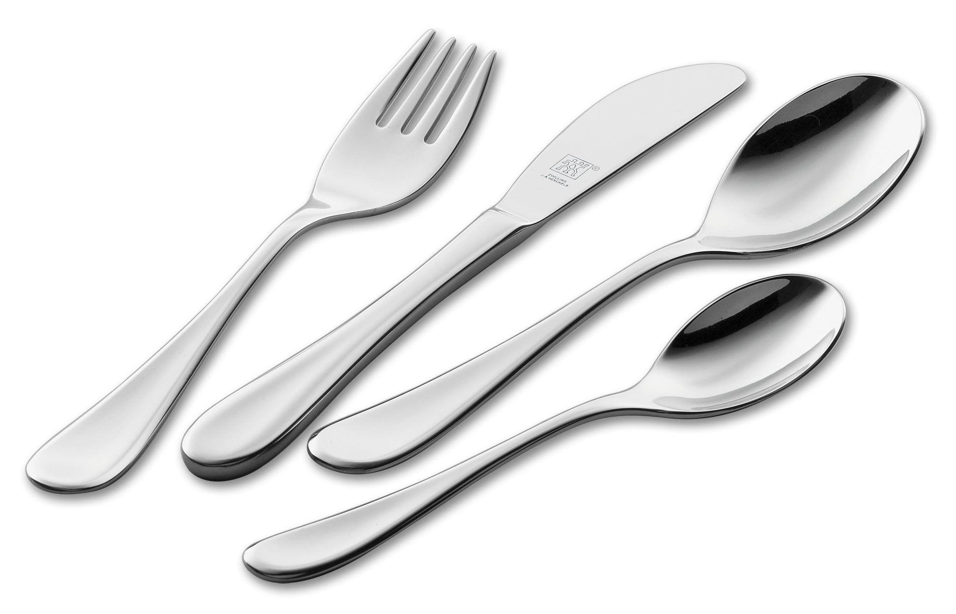 ZWILLING Filou Kinderbesteck, 4-tlg - ergonomisches Design für Kinder