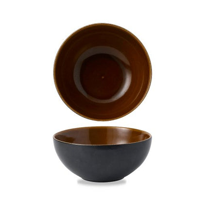 Tokyo Black Schale von Churchill, ideal für die Präsentation von Speisen in der Gastronomie