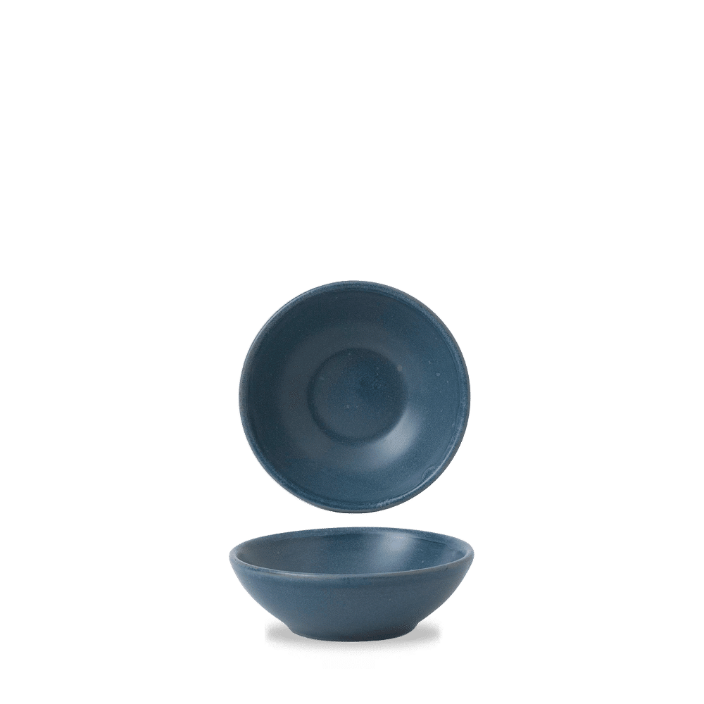Churchill Super Vitrified Oslo Blue Schale für die Präsentation von Speisen