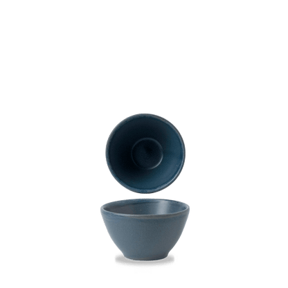 Churchill Super Vitrified Oslo Blue Dip Schale für Dips und kleine Häppchen