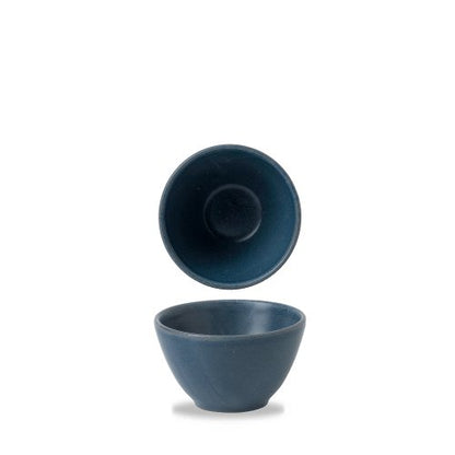 Churchill Super Vitrified Oslo Blue Schale für kleine Häppchen und Beilagen