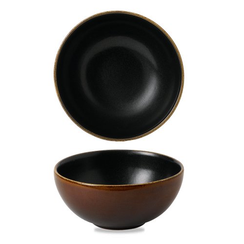 Churchill Super Vitrified Siena Braun Schale 15,5cm für das Servieren von Speisen