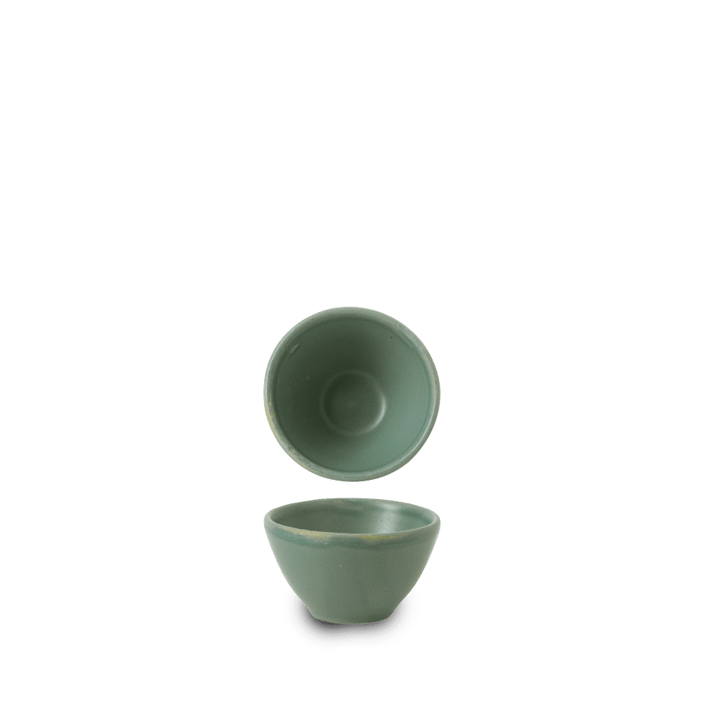 Churchill Super Vitrified Nourish Andorra Gruen Dip Schale für Dips und kleine Gerichte