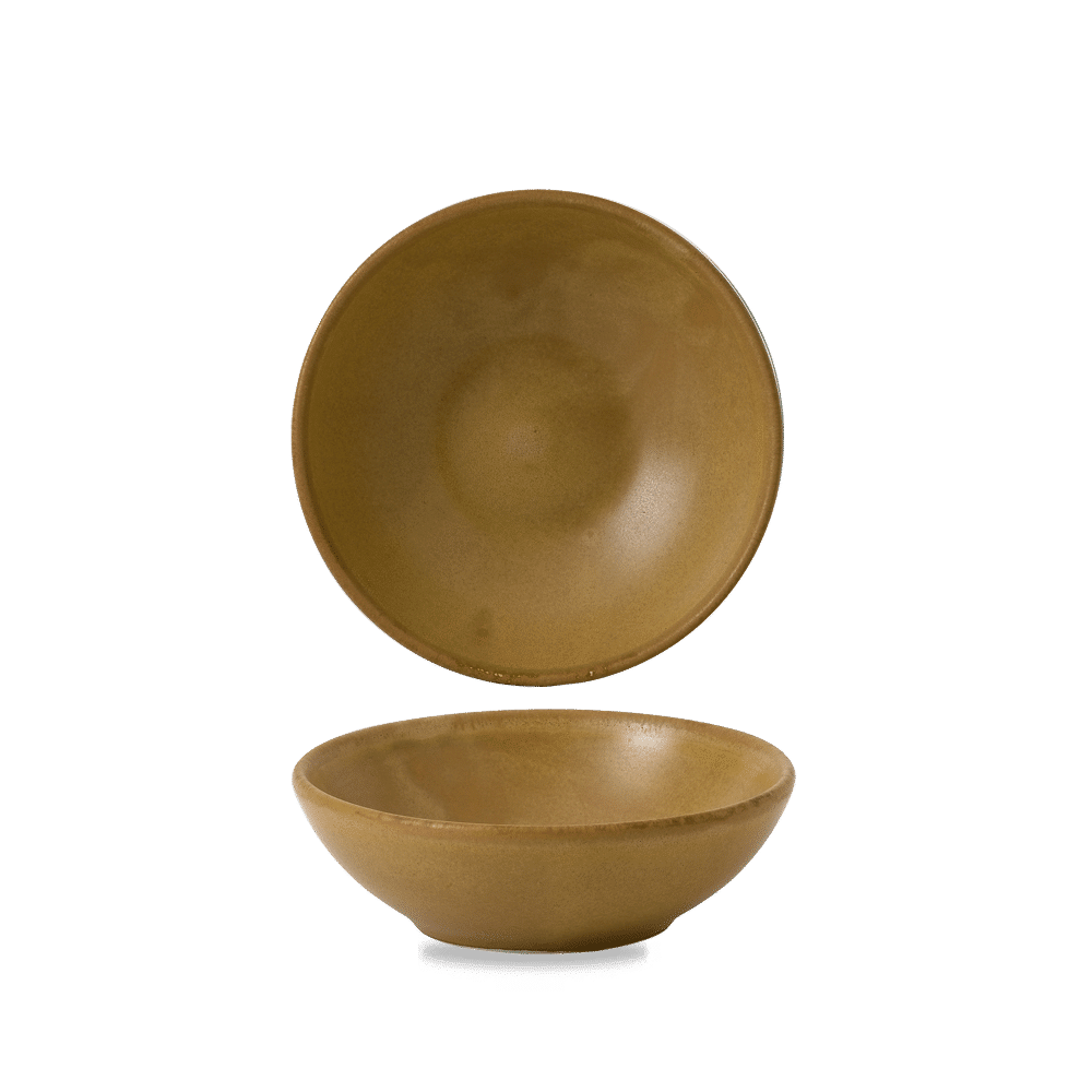 Churchill Super Vitrified Nourish Petra Sand Schale 13x4.2cm für die Präsentation von Speisen