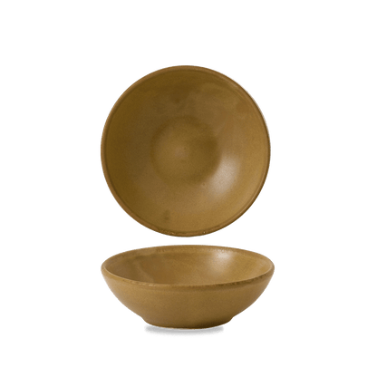 Churchill Super Vitrified Nourish Petra Sand Schale 13x4.2cm für die Präsentation von Speisen