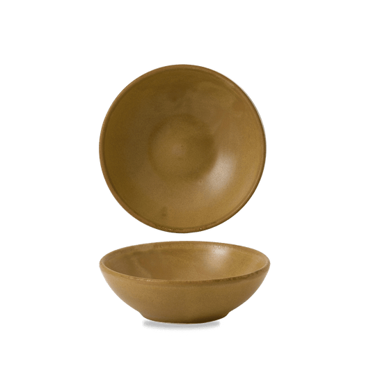 Churchill Super Vitrified Nourish Petra Sand Schale 13x4.2cm für die Präsentation von Speisen