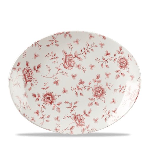Churchill Super Vitrified Rose Chintz Platte für das Servieren von Speisen