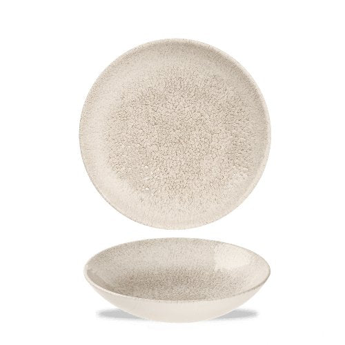 Churchill Super Vitrified Raku Agate Grey Teller Tief 18,2cm für Gastronomie