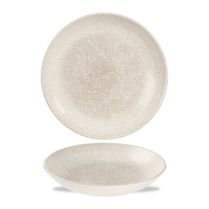 Churchill Super Vitrified Raku Agate Grey Teller Tief 24,8cm für Gastronomie