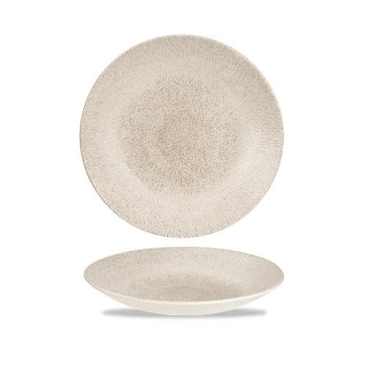 Churchill Super Vitrified Raku Agate Grey Deep Coupe Plate für Gastronomie