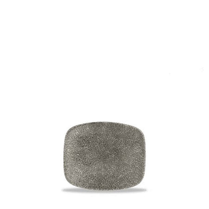 Churchill Super Vitrified Raku Quartz Black Chefs Platte für Gastronomie