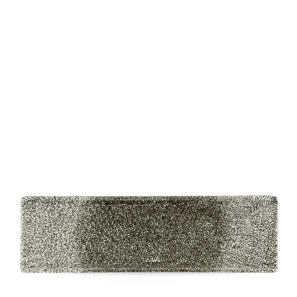 Churchill Raku Quartz Black Tablett für Gastronomie
